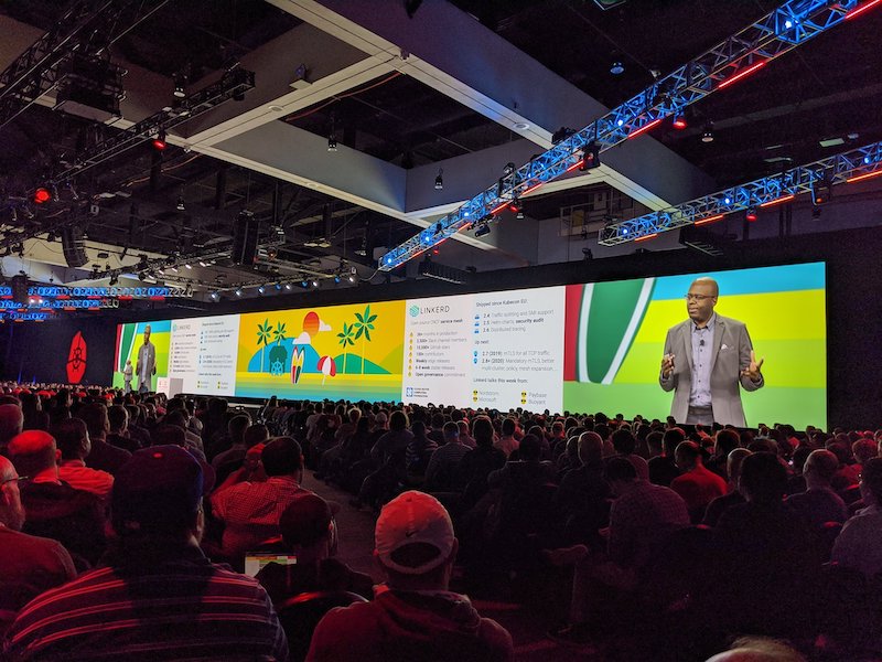 Linkerd at a Kubecon Keynote