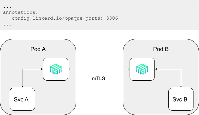 Opaque Ports Configuration